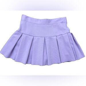Freeme Ponte Tennis Skirt Size Large Lavender Pickleball Sorority Stretchy EUC‎